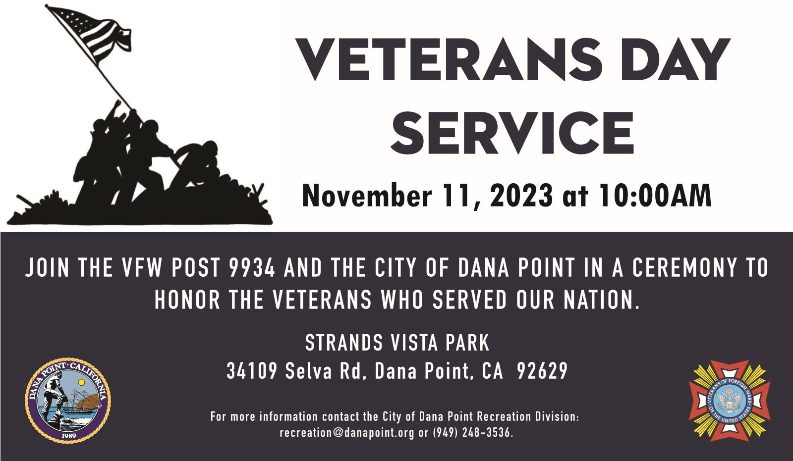 Veterans Day Ad 2023